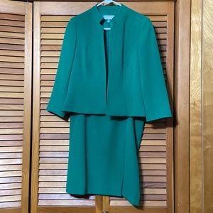 Kelly Green Suite-Jacket and Skirt